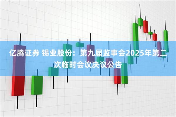亿腾证券 锡业股份：第九届监事会2025年第二次临时会议决议公告
