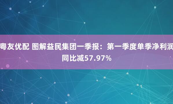 粤友优配 图解益民集团一季报：第一季度单季净利润同比减57.97%
